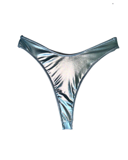 90s Thong - SILVER